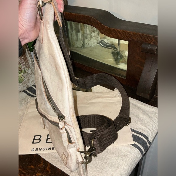 NWT Bed Stu Leather Andie Sling Backpack Nectar Lux Retail $255 - Picture 6 of 11